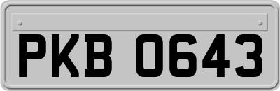PKB0643