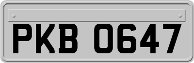 PKB0647