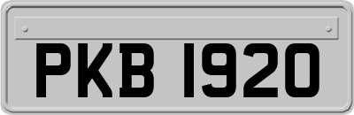 PKB1920