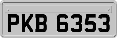 PKB6353