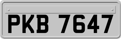 PKB7647