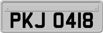 PKJ0418