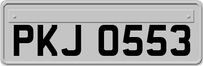 PKJ0553
