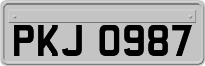 PKJ0987