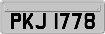 PKJ1778