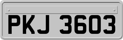 PKJ3603