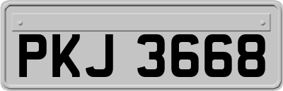 PKJ3668
