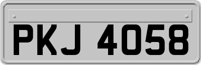 PKJ4058