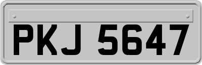 PKJ5647