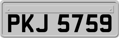 PKJ5759