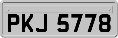 PKJ5778