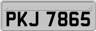 PKJ7865