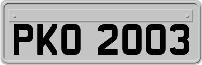 PKO2003