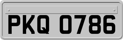 PKQ0786