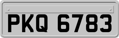 PKQ6783
