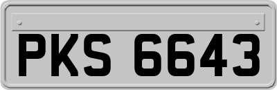PKS6643