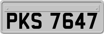 PKS7647