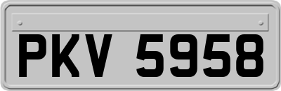 PKV5958