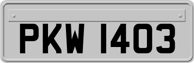 PKW1403