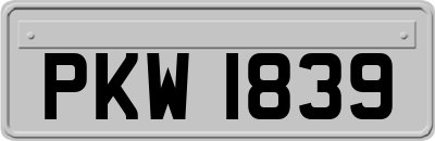 PKW1839