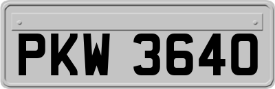 PKW3640