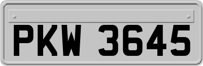 PKW3645