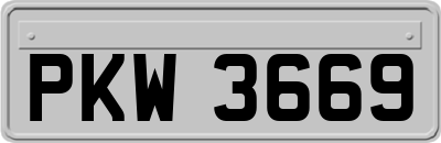 PKW3669