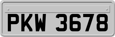 PKW3678