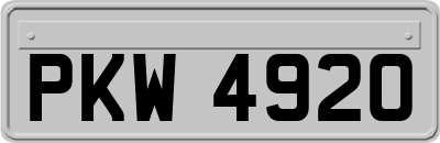 PKW4920
