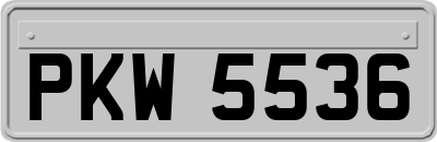PKW5536