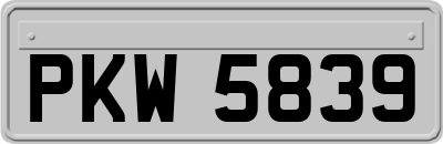 PKW5839