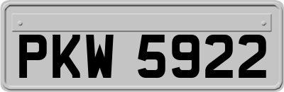 PKW5922