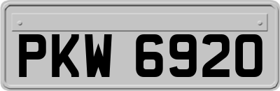 PKW6920