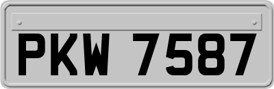 PKW7587
