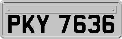 PKY7636