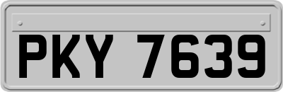 PKY7639