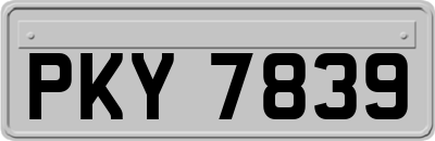 PKY7839