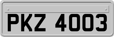 PKZ4003