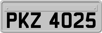 PKZ4025