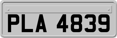 PLA4839