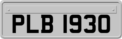 PLB1930