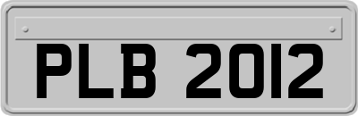 PLB2012