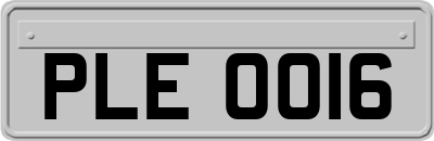 PLE0016