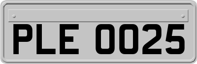 PLE0025