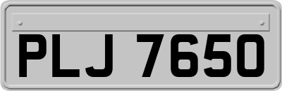 PLJ7650