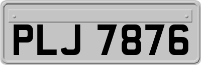 PLJ7876