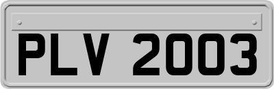 PLV2003