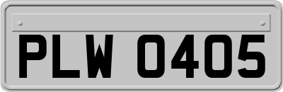 PLW0405