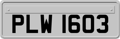 PLW1603