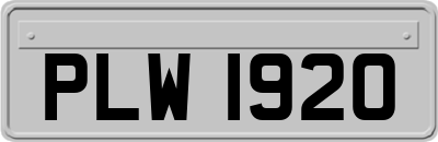 PLW1920